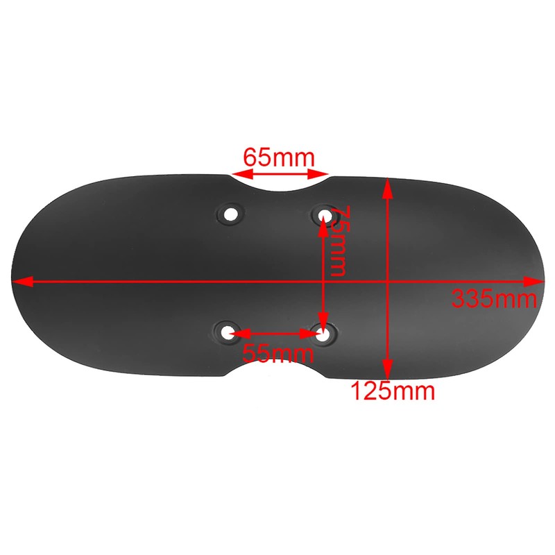 Motorcycle mudguard, motorcycle mudguard suitable for Bonneville T100 Scrambler Thruxton