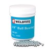 Weldtite 3/16-inch British Made Case Hardened Ball Bearings, Silver, 500