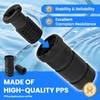 CELLGOKO 24 Pack Pool Cover Anchors for Concrete and Paver
