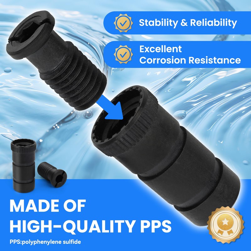 CELLGOKO 24 Pack Pool Cover Anchors for Concrete and Paver