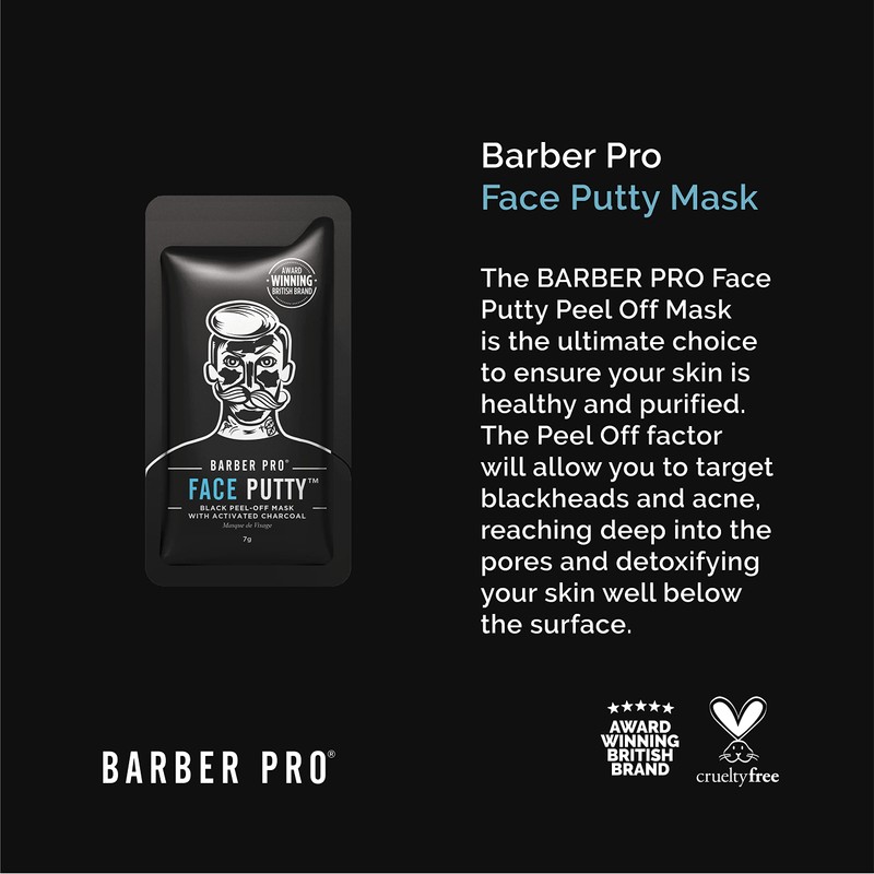 BARBER PRO Skin Revival Mens Pamper Kit 4-in-1 Under Eye