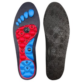 Magnetische Akupressur Einlegesohlen Akupressur Orthopädische Sohlen Reflexologie Akupressur Einlagen Insoles Atmungsaktiv Fördern Durchblutung Für Linderung Von Plantarfasziitis Fußdruck Eu35-39