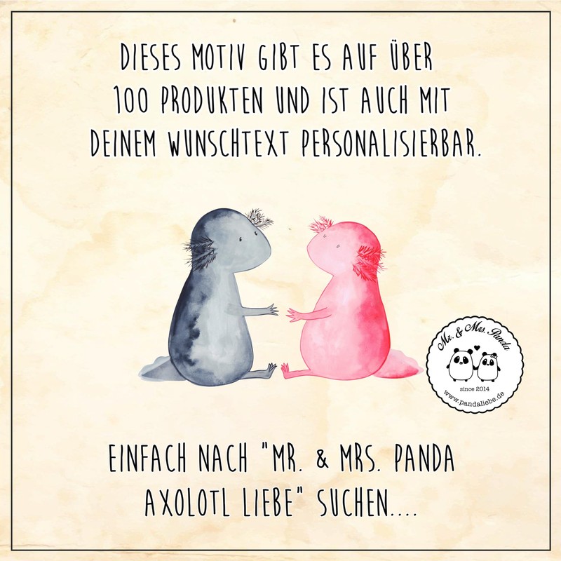 Mr. & Mrs. Panda A4 wooden sign, decorative sign Axolotl