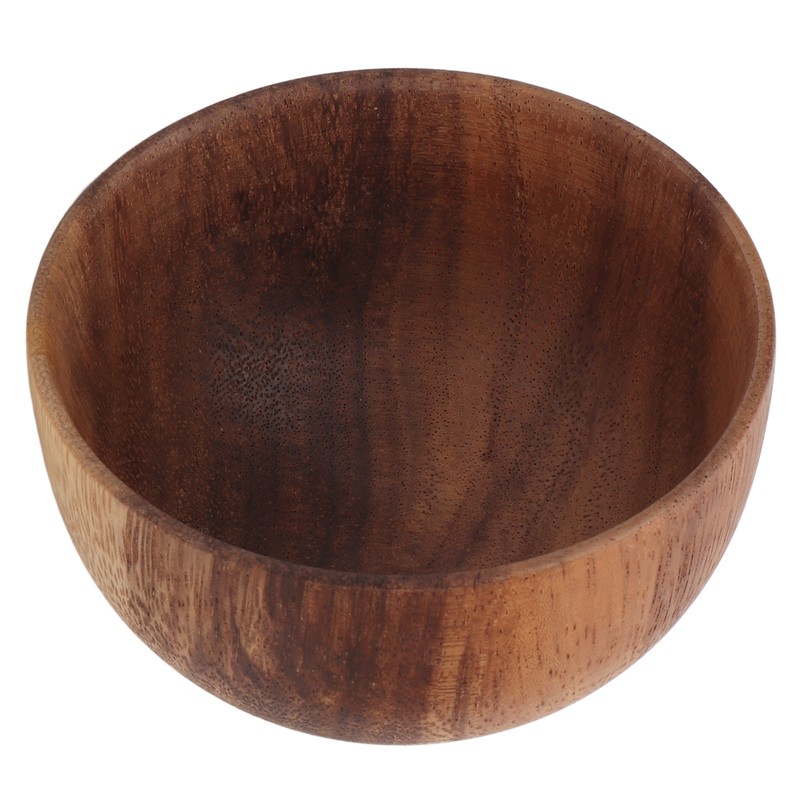 Wooden Shaving Soap Bowl Portable Foaming Large Capacity Wood Shave
