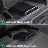 TOPINSTALL 2025 Rear Seat Vent Extender Compatible with 2021-2025 Ford