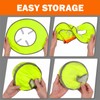 4 Pack Full Brim Mesh Hard Hat Sun Shade Reflective