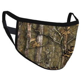 Safe+Mate by Case-Mate SM044442 Cloth Face Mask, Washable & Reusable - Cotton with Filter (Adult Small/Medium, Hunter Camo, 1 Filter)