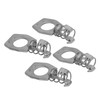 4 Pieces Water Heater Cam Lock Stainless Steel Door Cover