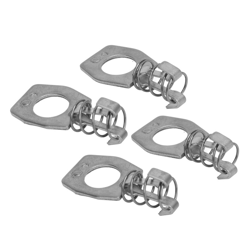4 Pieces Water Heater Cam Lock Stainless Steel Door Cover