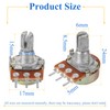 EFUTURETIME 10 x Potentiometers (B1K 2K 5K 10K 20K 50K