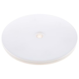 Meiwlong 17.5 cm Rotating Round Turntable Plastic Heavy Duty Lazy Susan Swivel Stand for Organiser Container Stereo Speakers Flat Panel Window Vanity Artwork Laptop