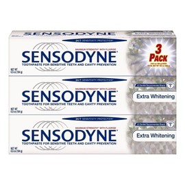 Sensodyne Extra Whitening Toothpaste 6oz - Pack of 3