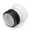 4" Toilet Waste Pipe Pan Connector Short BTW Back to
