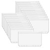 Pack of 20 A6 Holes Binder Pockets, 6-Hole Binder Pockets,