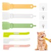 3Pcs Cat Strip Feeder and 3Pcs Pet Food Mixing Spoon,