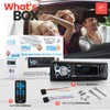 Pyle Marine Bluetooth Stereo Radio - 12v Single DIN Style