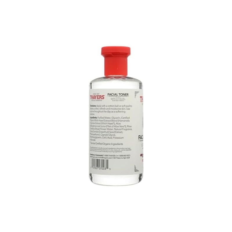 Thayers Rose Petal Witch Hazel with Aloe Vera - 12