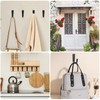 WODEGIFT 5 Large Size Heavy Duty Wall Hooks, Coat Hooks