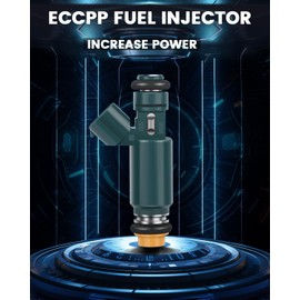 195500-4390 Injectors ECCPP Fuel Injector Kits fit for 2002 2003 2004 2005 2006 for Nissan Altima 2.5L,2002 2003 2004 2005 2006 for Nissan Sentra 2.5L 4pcs 12 Holes