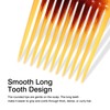 4 Pack Wide-Tooth Tortoiseshell Hair Combs – Afro Pick &
