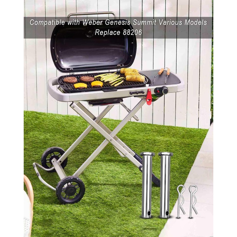 HUQUZN Grill Lid Assembly Hardware Kit Fit for Weber Genesis