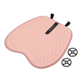 Partuto 1 Pc 49x48.5cm Universal Car Seat Cushion - for Car Travel Driving Seat Protection Pad Cover Anti-Slip - Breathable Fabric Pink