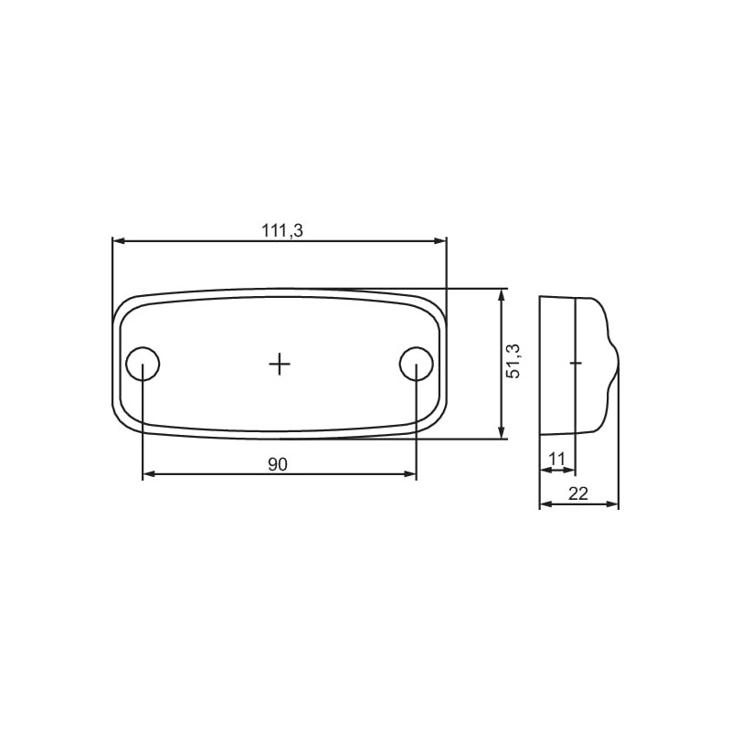 HELLA 2PG 357 008-031 Position Light - Valuefit - 12/24V