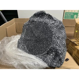 Theater Solutions 2-Rock Speaker Set,  2R8G Outdoor Granite 8"  for Deck, Pool, Spa, Yard, Wired