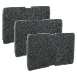 vhbw 3 x Sponge Filters Compatible with Beko DD DPY 7405 GXB2, DE8404PA0W, DE8433PA0W, DE 8433 RX 0S Tumble Dryer - Replacement Filter Set
