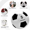 UERMAPTE Classic Black and White Soccer Ball Size 5 for