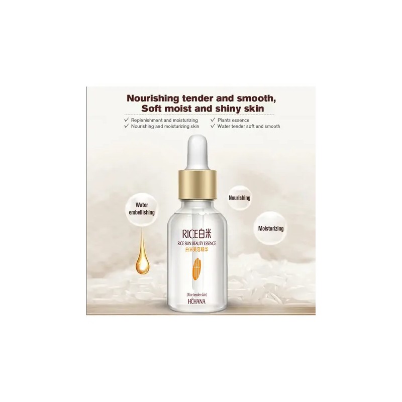 Serum De Arroz Blanqueamiento Antiarrugas Revitalizante