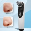 Blackhead Remover Ultrasonic 3 Suction Power LED LCD Screen Vacuum