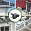 Gutter Mount Solar Panel Gutter Holder for Arlo/Blink/Google/Ring Camera, 360