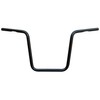 Ultima¨ 1" Black Knurled Handlebars, 16Ó Ape hanger. Knurled &