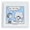 Marimo Craft SPER-080 Snoopy Comic Series Square Plate, Blue, W