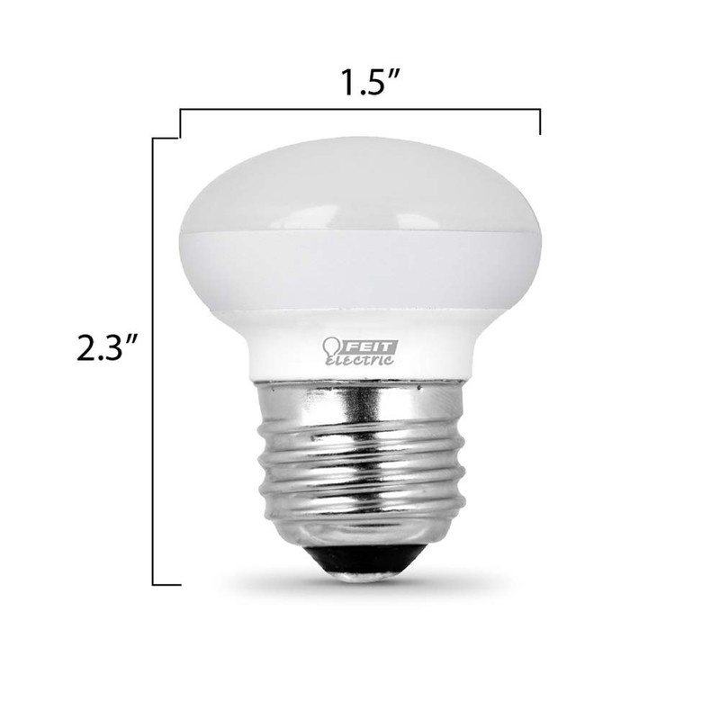 Feit Electric BPR14DM/927CA/4 40W EQ DM R14 LED Light Bulbs,