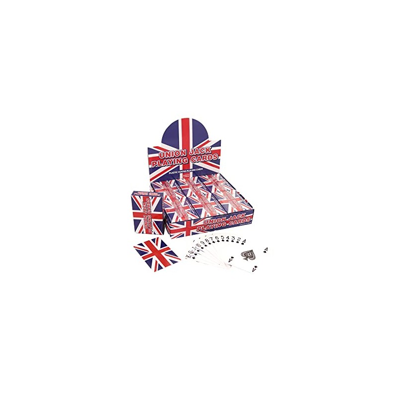 Henbrandt Union Jack Playing Cards {Plastic Coated}