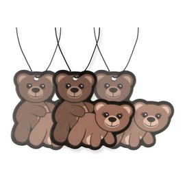 Funny Bears Adult Car Air Freshener 3 Pack Scented with Essential Oils (3 Pack)