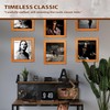DORNELIA 3-Pack Vinyl Record Frame Display for 12x12 Inch, Front