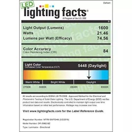 Defiant 180 Degree Bronze Motion Outdoor Integrated LED Security Light