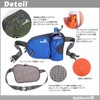 UpAStorm Bottle Pouch, Waist Bag, W Zipper, Running, Walking, Jogging,