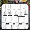Teenyyou 9 Pcs 304 Stainless Steel Utensils Set with Wood