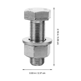 UKCOCO Fake Bolt Containers, Bolt Safe Weight Money Storage Holder Hidden Secret Case Screw Safe Diversion Stash Hide Valuables for Cash Small Items