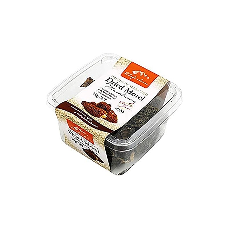 Chef's Choice Premium Selected Dried Morel Mushrooms, 10 g