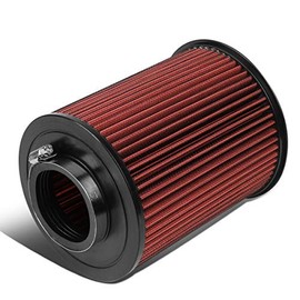 DNA Motoring Filtro de Aire Lavable AFPN-228-RD para Ford Escape, Focus, Transit Connect, Lincoln MKC, Rojo