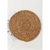 MGE Water Hyacinth Place Mats Round Set of 4 Diameter
