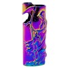 Rainbow Reaper Death Metal Lighter Case Cover Holder fits BIC