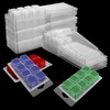 FVIEXE 150 Pack Wax Melt Containers Molds, 8 Cavity Plastic