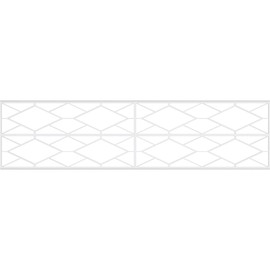 Ekena Millwork WPKP12X01X47HSN Wainscot Paneling, White