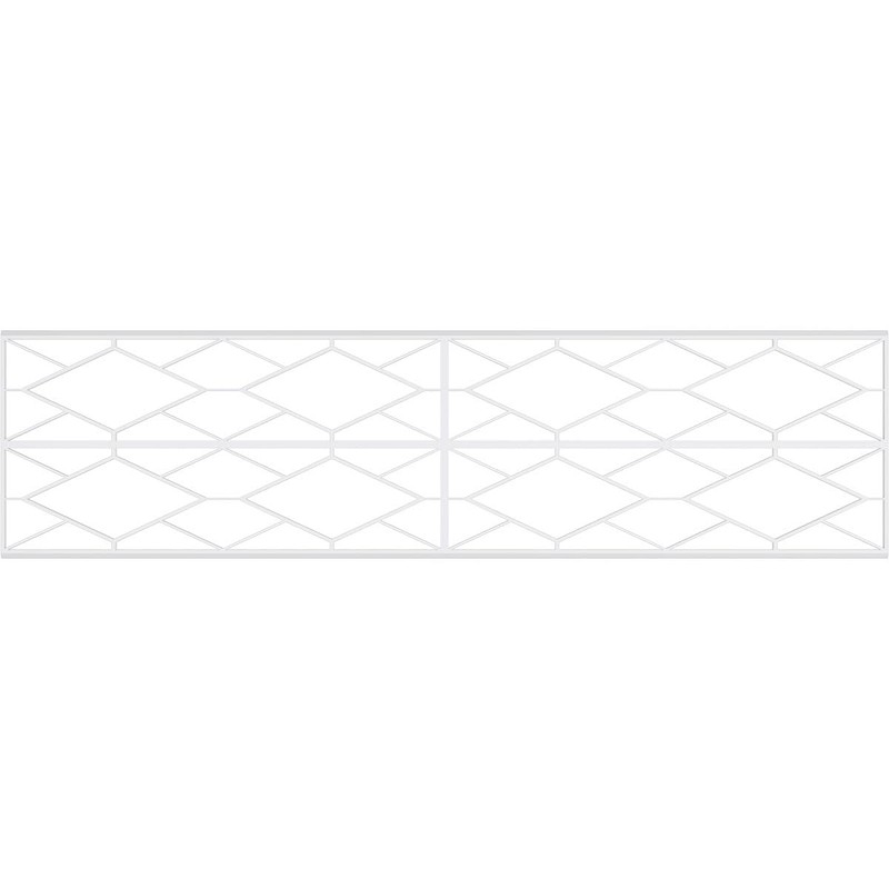 Ekena Millwork WPKP12X01X47HSN Wainscot Paneling, White